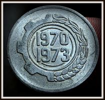 ALGERIEN 5 CENTIMES 1970