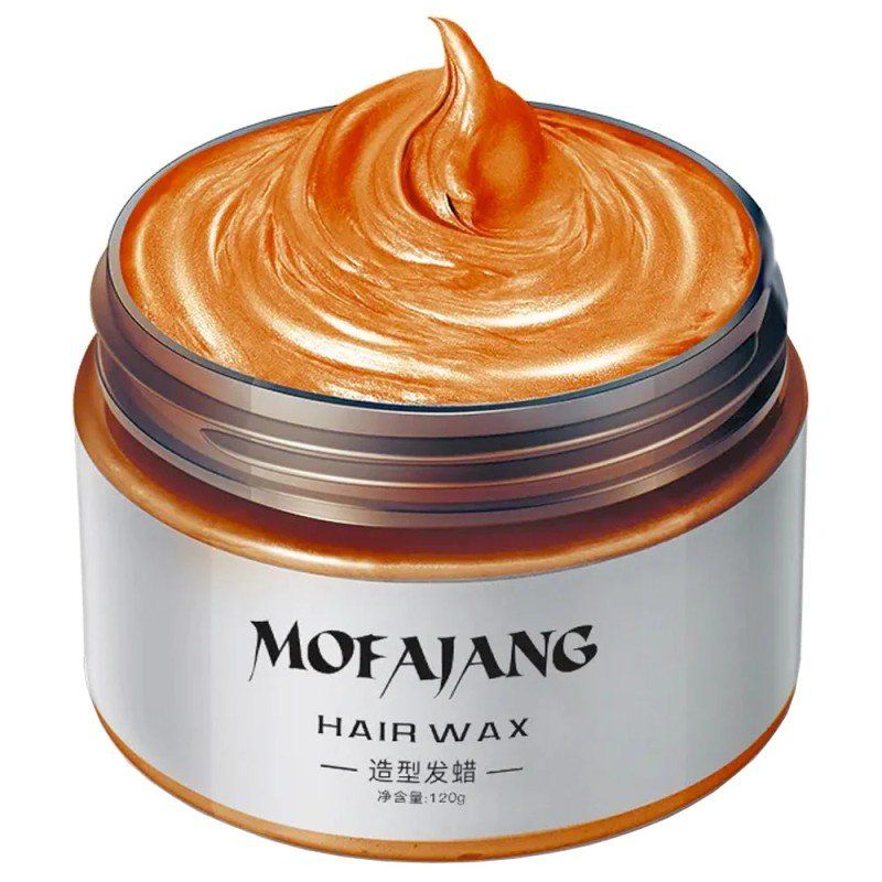 Tinte: Orange Temporäre Haarfarbe 120g Wachs Styling Party Geschenk – Nuovo e nell'imballaggio originale da Hundwil venduto da Stallone5 1