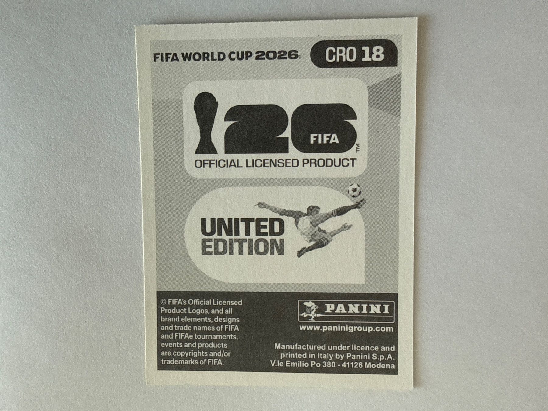 Panini Carte collezionabili: Budimir CRO18 - Panini CH Edition WM 2026 – Nuovo (secondo la descrizione) da Grenchen venduto da nicus_aveiro 1