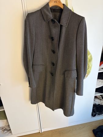 Burberry London Damen Mantel Grau – Klassiker