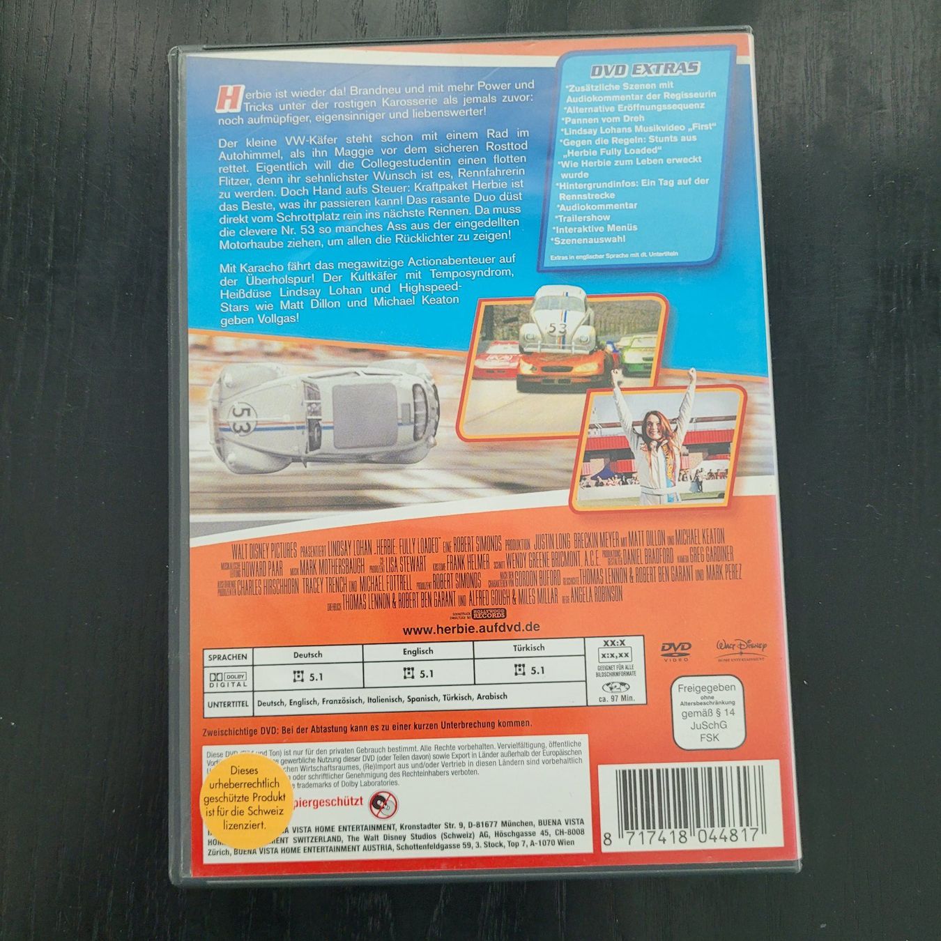 Tutti i DVDs: Herbie fully loaded- Lindsay Lohan / DVD – Usato da SCHÜBELBACH venduto da CoKaHa 1