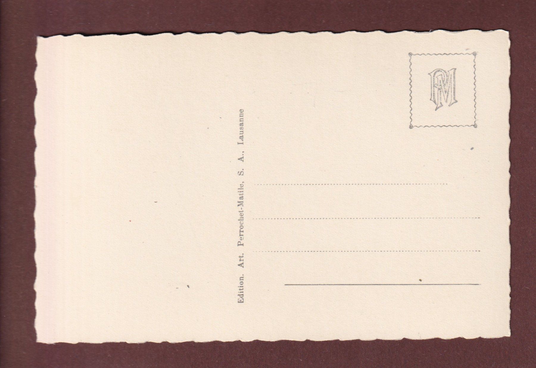 Cartoline postali: CHAMPERY vu de Bonavaux – Usato da Pully venduto da nicecards-shop 1