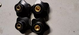 4x Drehgriffe Sterngriff 2xM8 2xM10