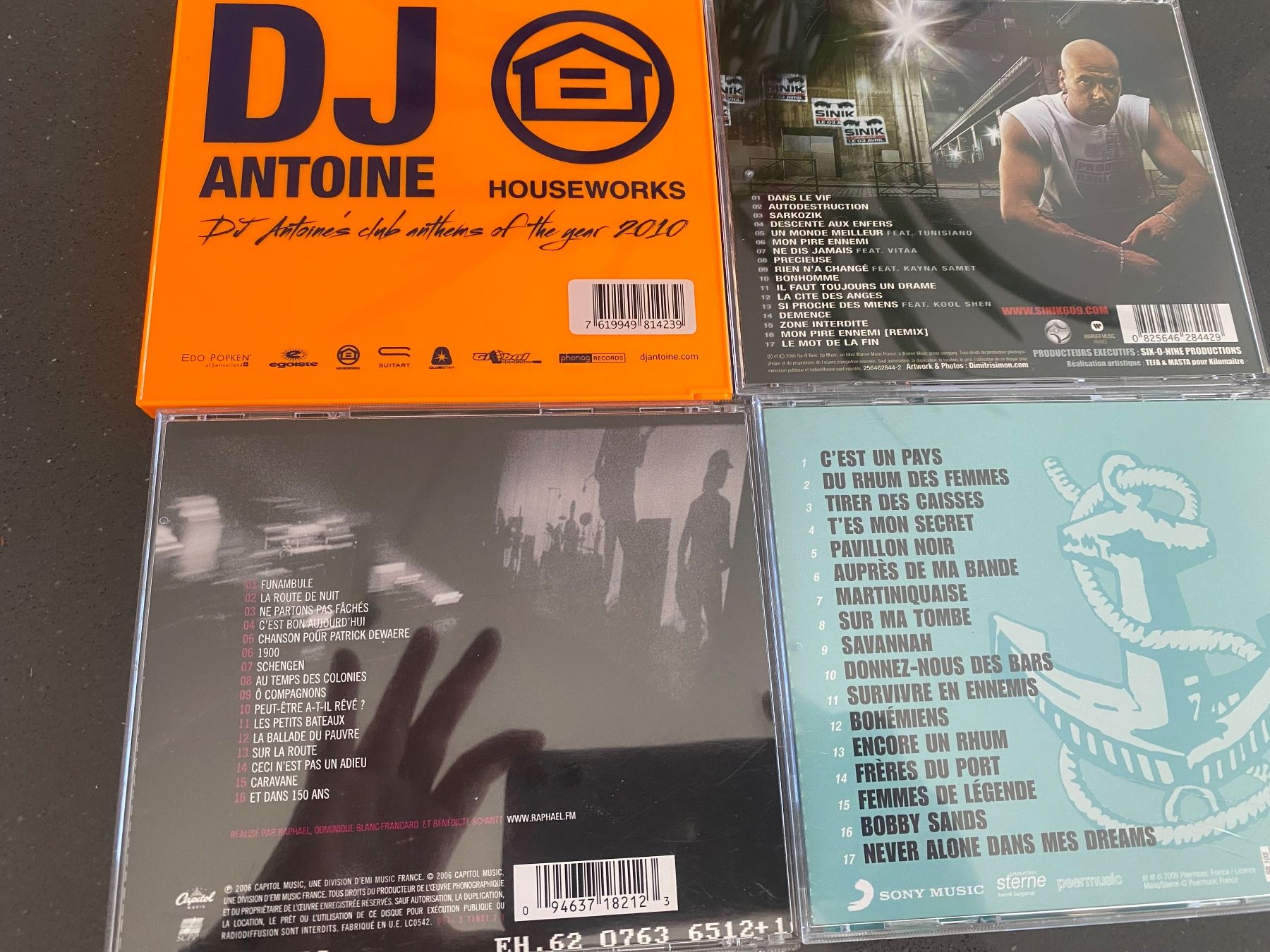 CD: CD Sammlung: DJ Antoine, Sinik, Raphael, Soldat Louis – Usato da Sion venduto da pur_m89d 1