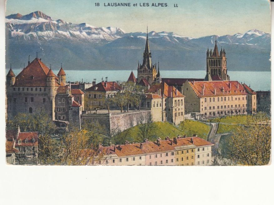 Ansichtskarten: Lausanne ca. 1915 – Gebraucht aus Bürglen TG von StampGraf