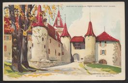Carte Postale Peter & Kohler : CHÃTEAU DE COLOMBIER (1910s)