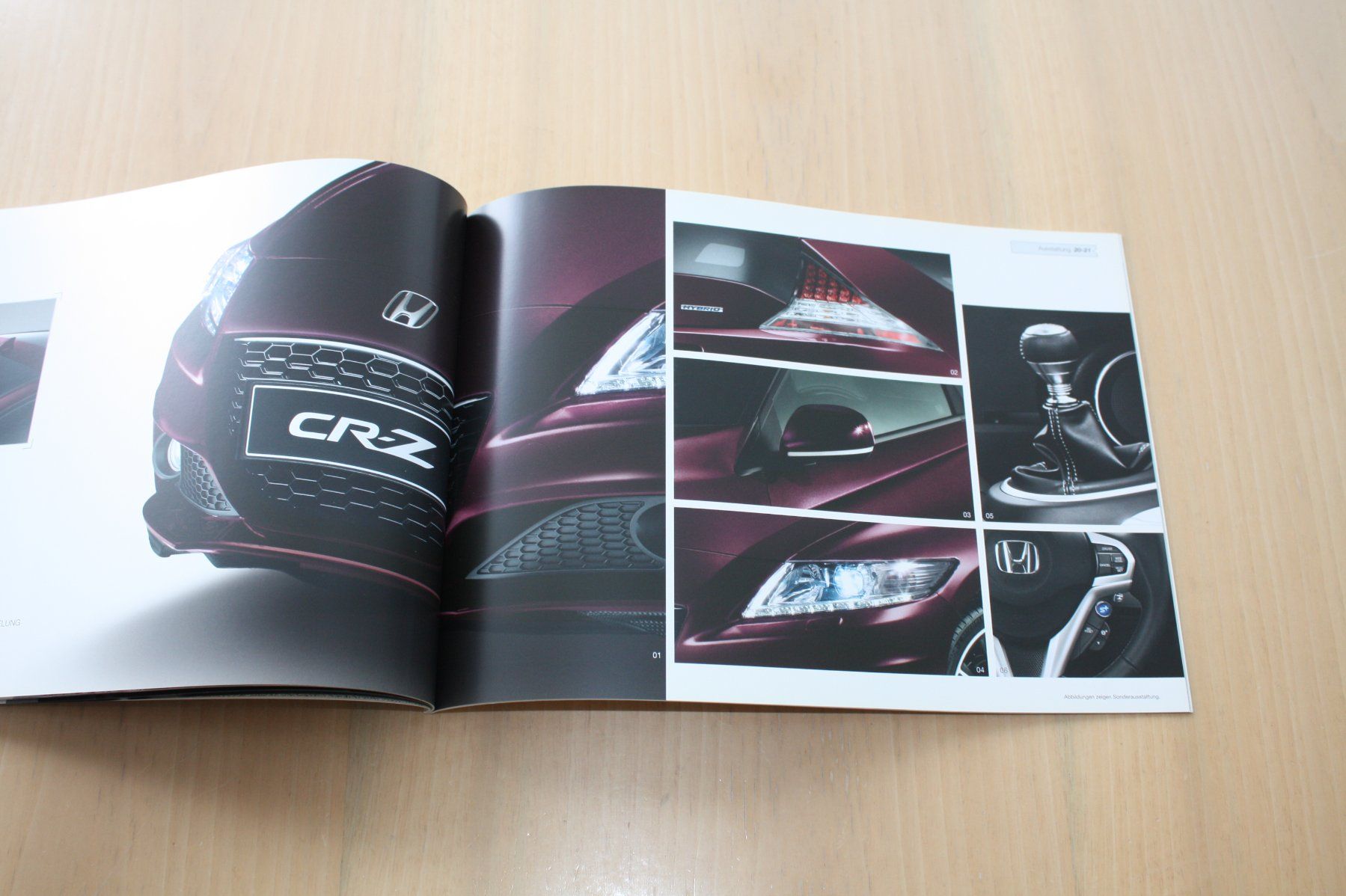 Honda Documenti: Honda CR-Z Prospekt 4/2013 – Usato da Wikon venduto da erwin400 6