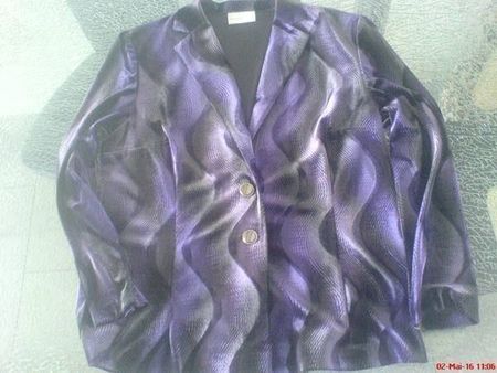 wunderschöne grau/viollette Designer