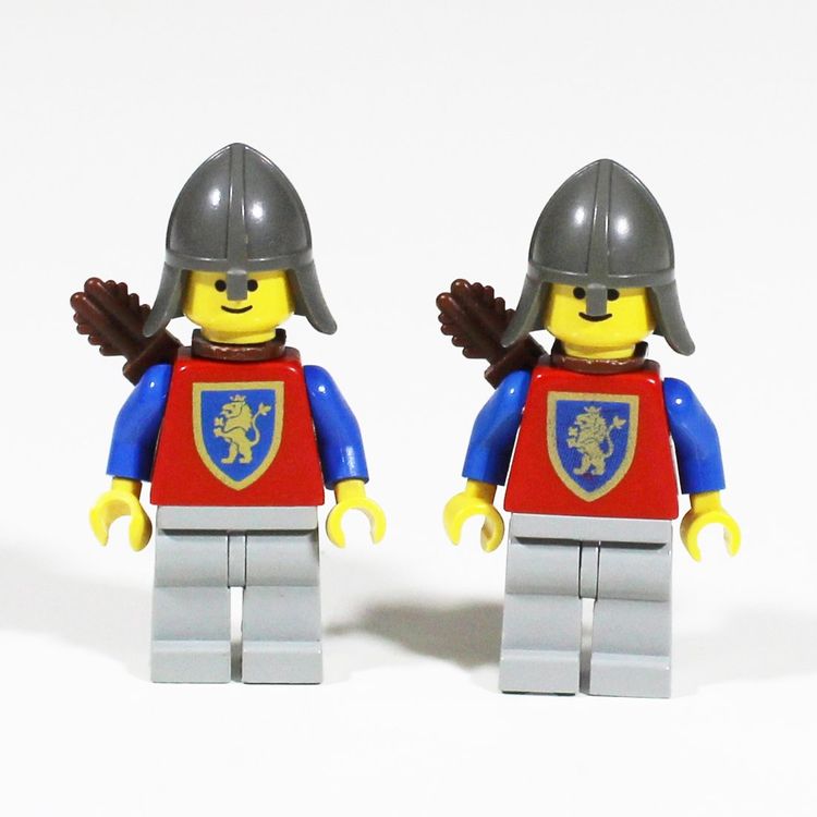 2x LEGO Minifigur CASTLE RITTER Löwenritter LION KNIGHTS | Kaufen auf ...
