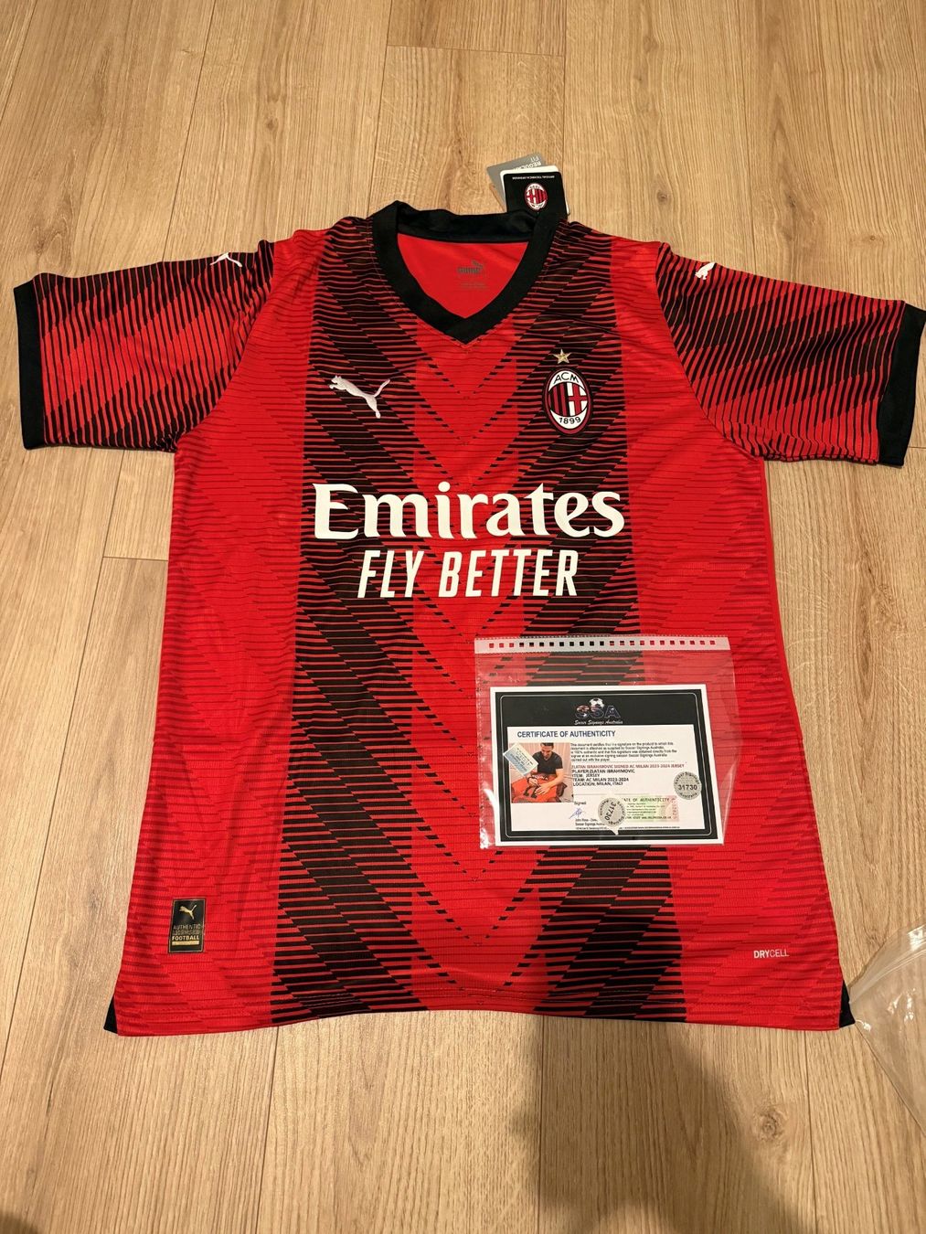 Maillots de corps & Pantalons: Zlatan Ibrahimovic Shirt - Signed - Authenticated by SSA – D'occasion à Chiggiogna par TheLegend88 1