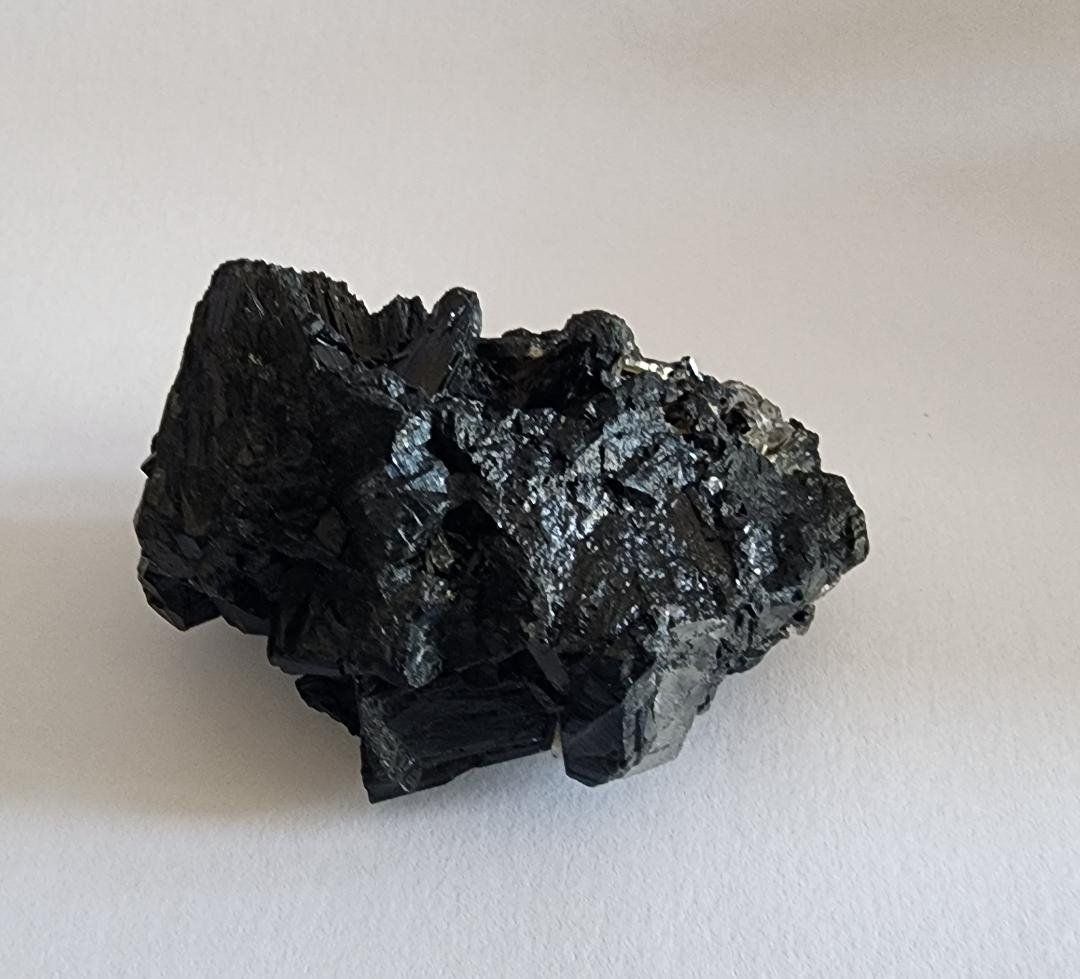 Minerali & Pietre curative: wunderschöner schwarzer Turmalin aus Peru! – Nuovo (secondo la descrizione) da Lima- Peru venduto da Alpaka-Haus