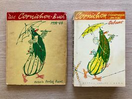 Set von 2 Büchern zum CABARET CORNICHON, 1945 und 1975