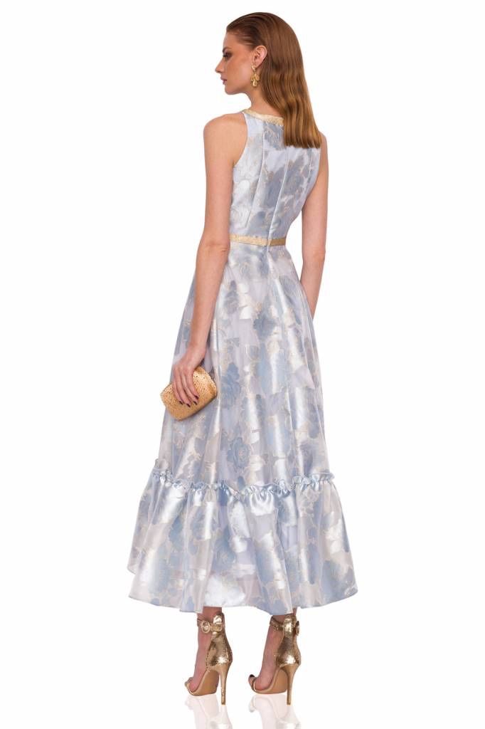 Vestiti: NISSA BLAUES KLEID MIT BLUMENMUSTER – Nuovo (secondo la descrizione) da Altendorf venduto da Ro 1
