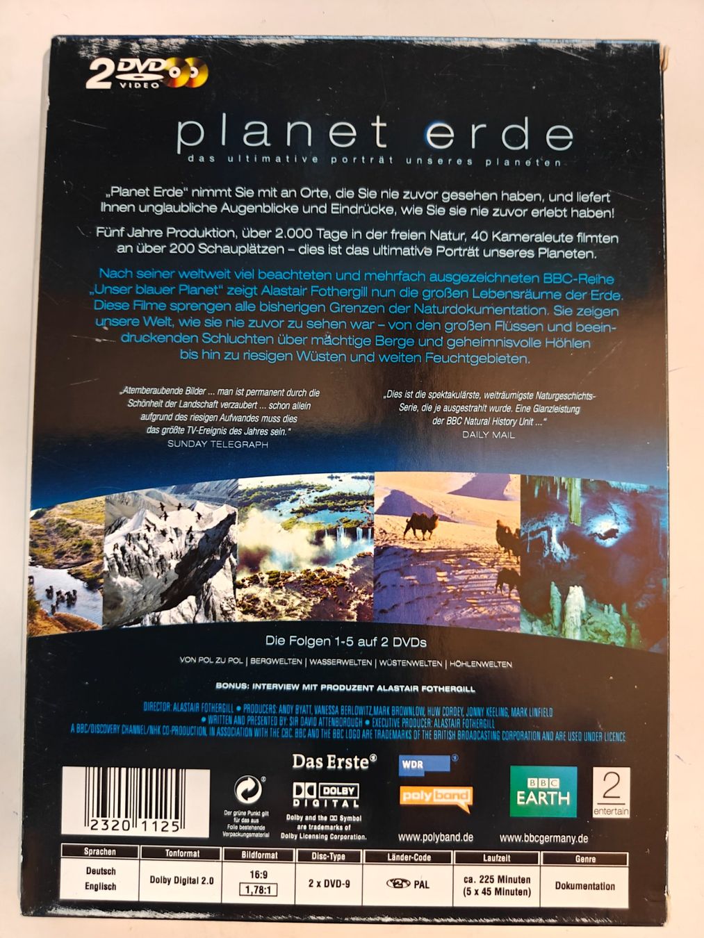 Tutti i DVDs: Planet Erde – Usato da Filzbach venduto da Sabenasi 1