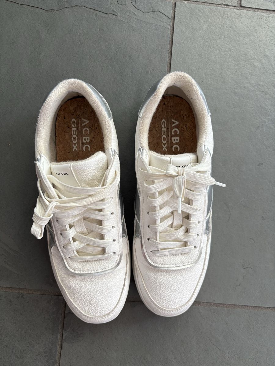 Geox Damenschuhe: Geox D Jayson Damen Sneaker weiss – Gebraucht aus Münsingen von Richigen