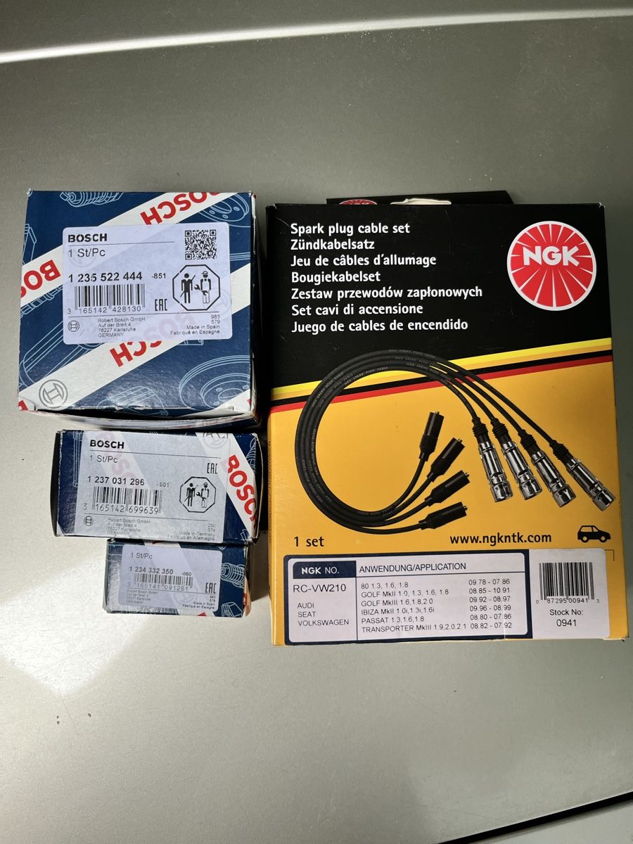 Alle Autoersatzteile: Zündungsteile VW Golf 2.0 115ps – Neu und originalverpackt aus Lenk im Simmental von Treuthy