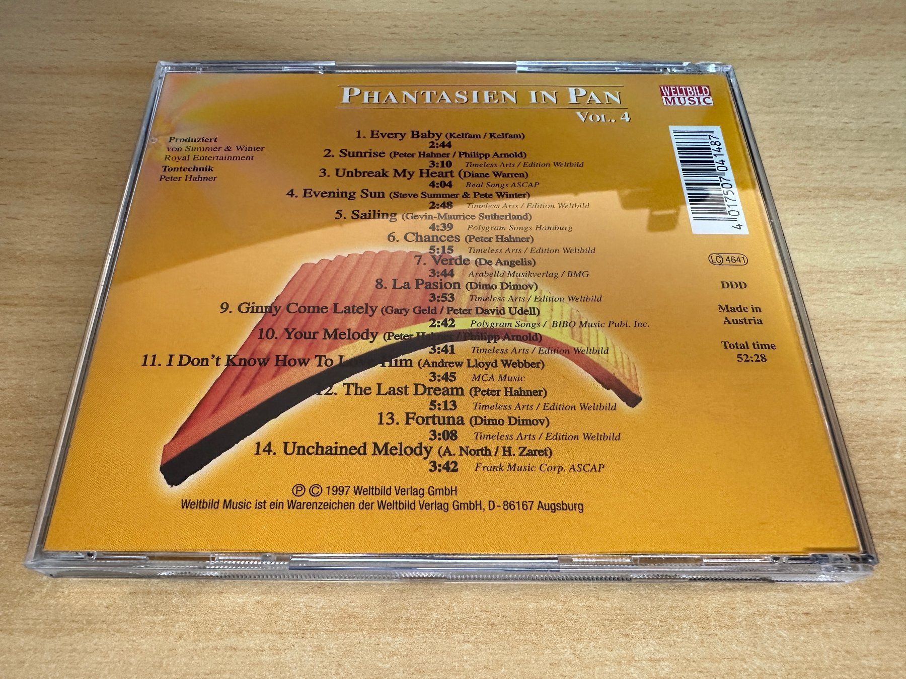 CD: V1 Phantasien in Pan Vol. 4 – Usato da Rikon im Tösstal venduto da Alpenmutz 1