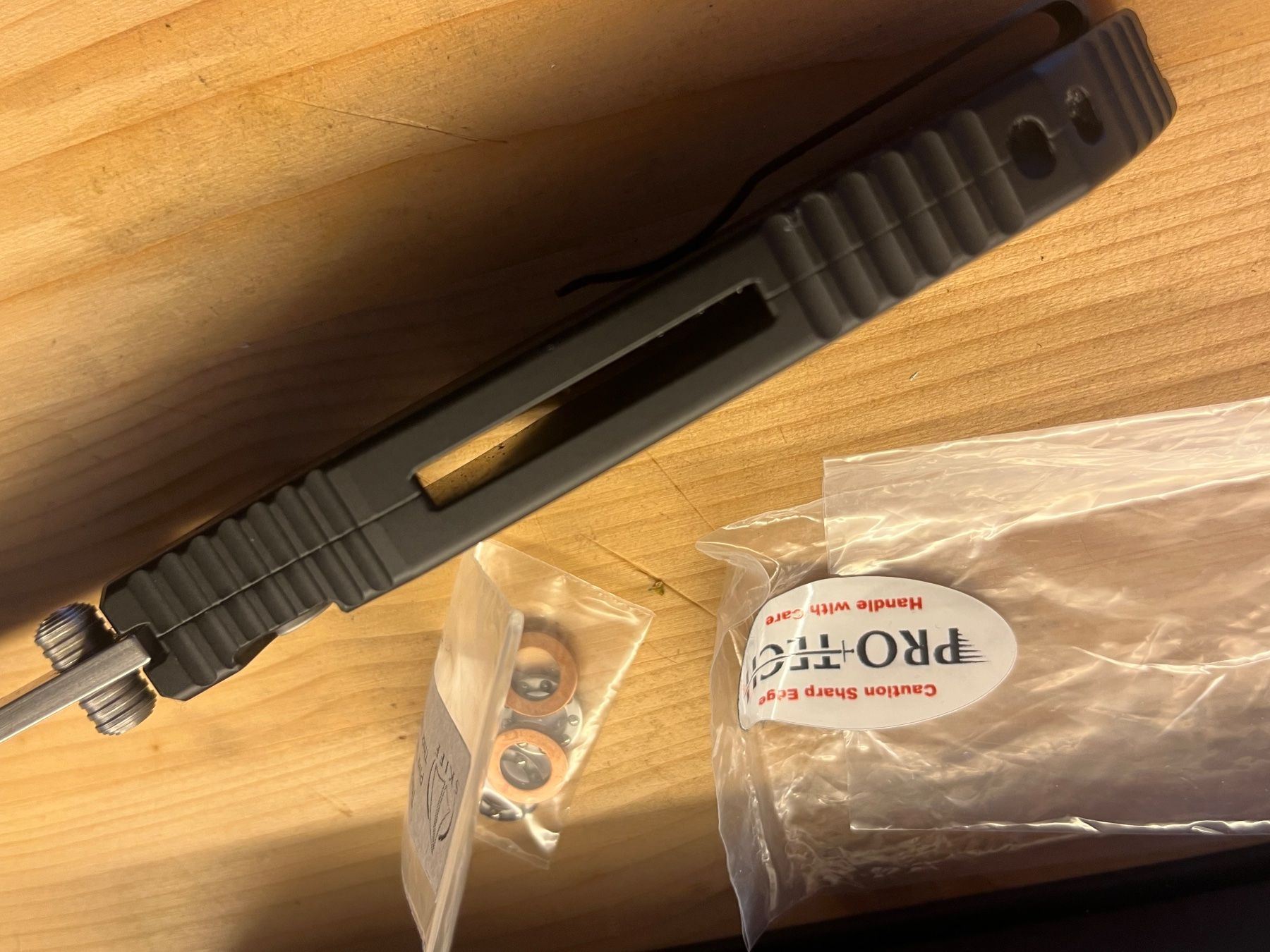 Coltelli tascabile: Pro-Tech TR-3 Integrity INT101 S35VN Taschenmesser – Nuovo e nell'imballaggio originale da St. Niklaus VS venduto da wildholzmann 1