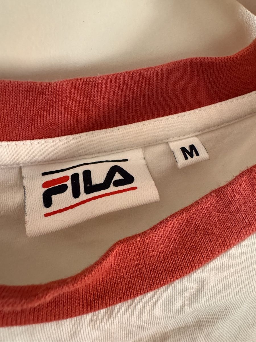 Fila T-shirt: Weisses Fila Crop Top M – Nuovo (secondo la descrizione) da Richterswil venduto da Manu55555 2