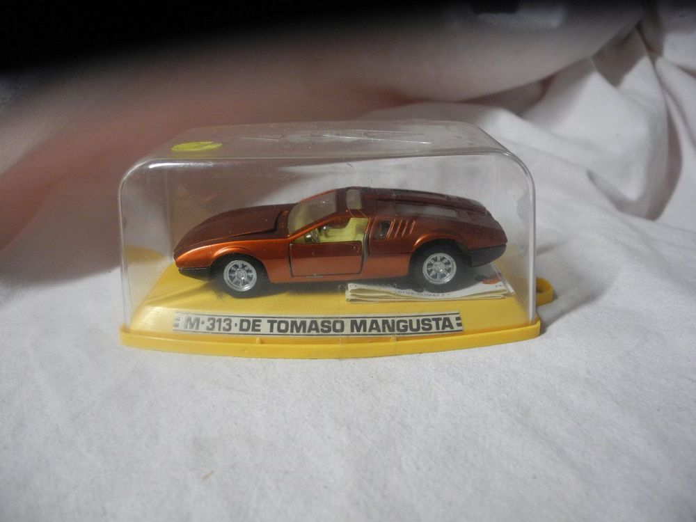Miniature De Tomaso Mangusta - Pilen 1:43, Référence 313, Neuve En Boîte