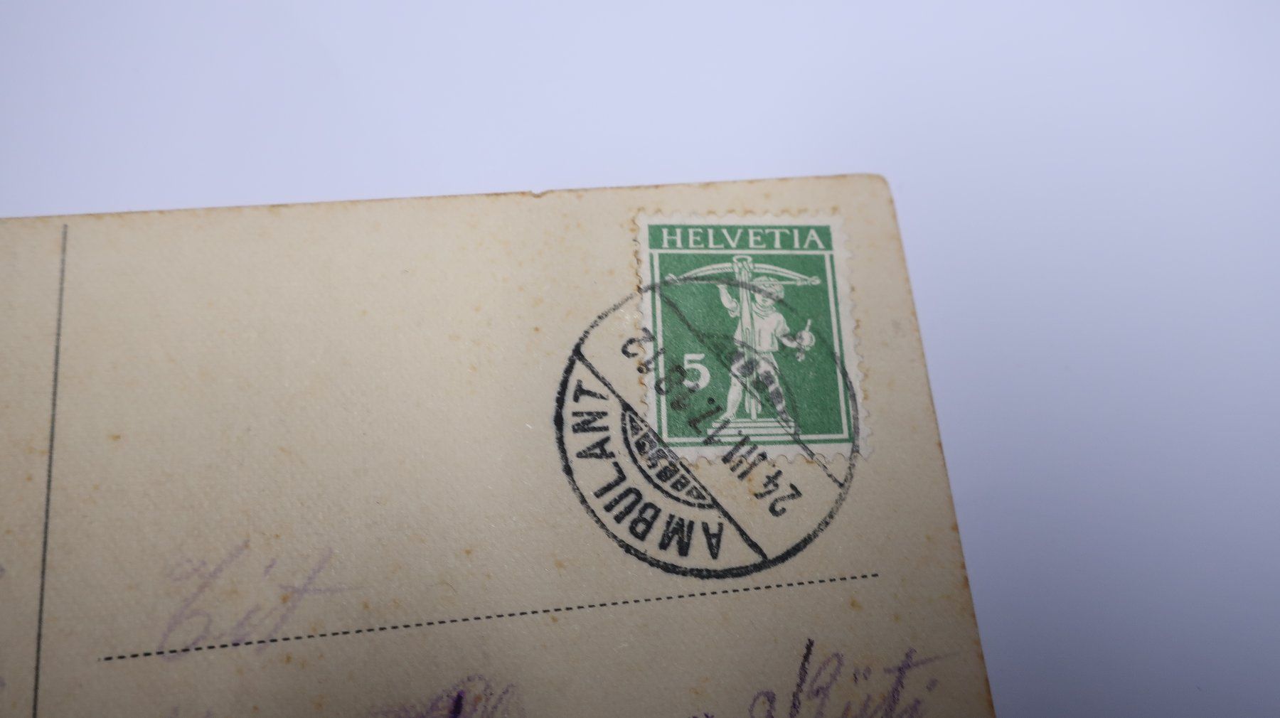 Cartoline postali: Schloss Kehrsatz bei Bern.  1917 – Usato da Cormoret venduto da Pascalll2001 3