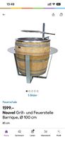 Nouvel Grill- und Feuerstelle Barrique, Ø 100 cm