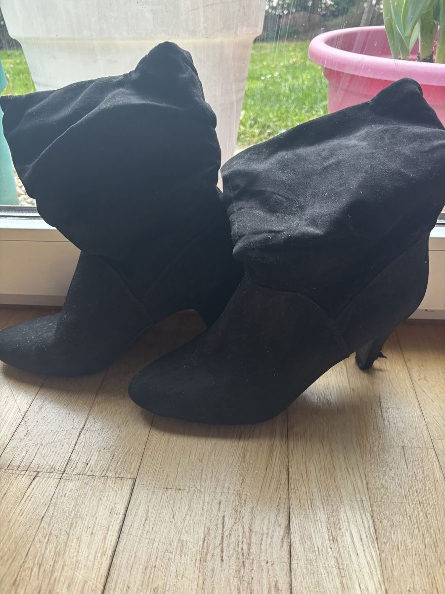 Dorothy Perkins Scarpe da donna: Bottes noires , taille 40 – Usato da Biel/Bienne venduto da Spook7
