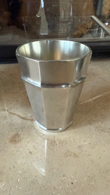 Tassen: 7 Zinn-Becher von Sigg / CH – Gebraucht aus Kriens von Andia63 2