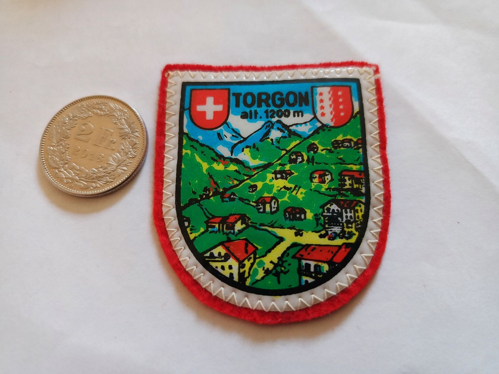 Toppe: Écusson souvenir de Torgon Valais – Usato da Bex venduto da Canouille 1