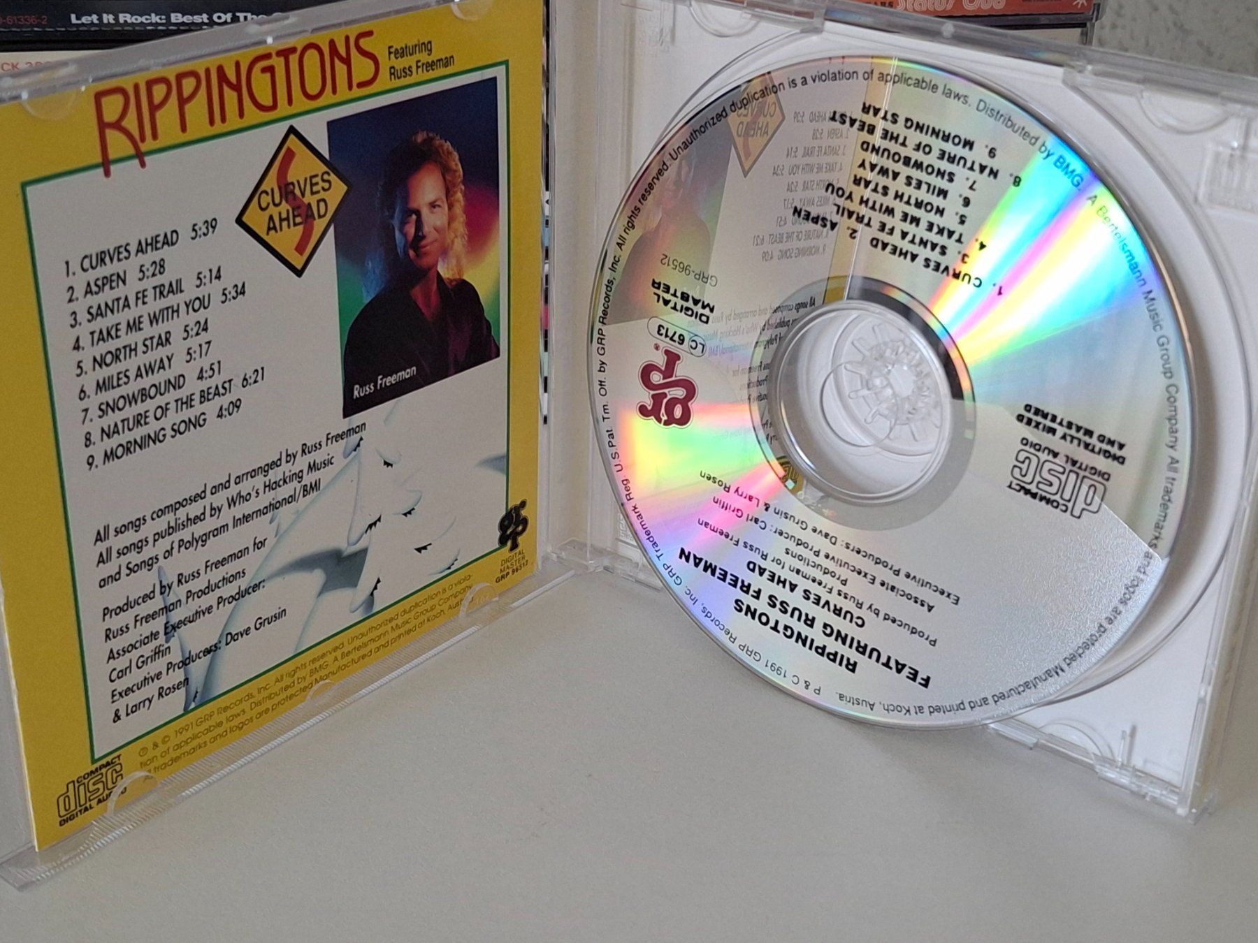 CDs: CD Rippingtons featuring Russ Freeman -  Curves Ahead – Gebraucht aus Aarberg von Jackup1 2