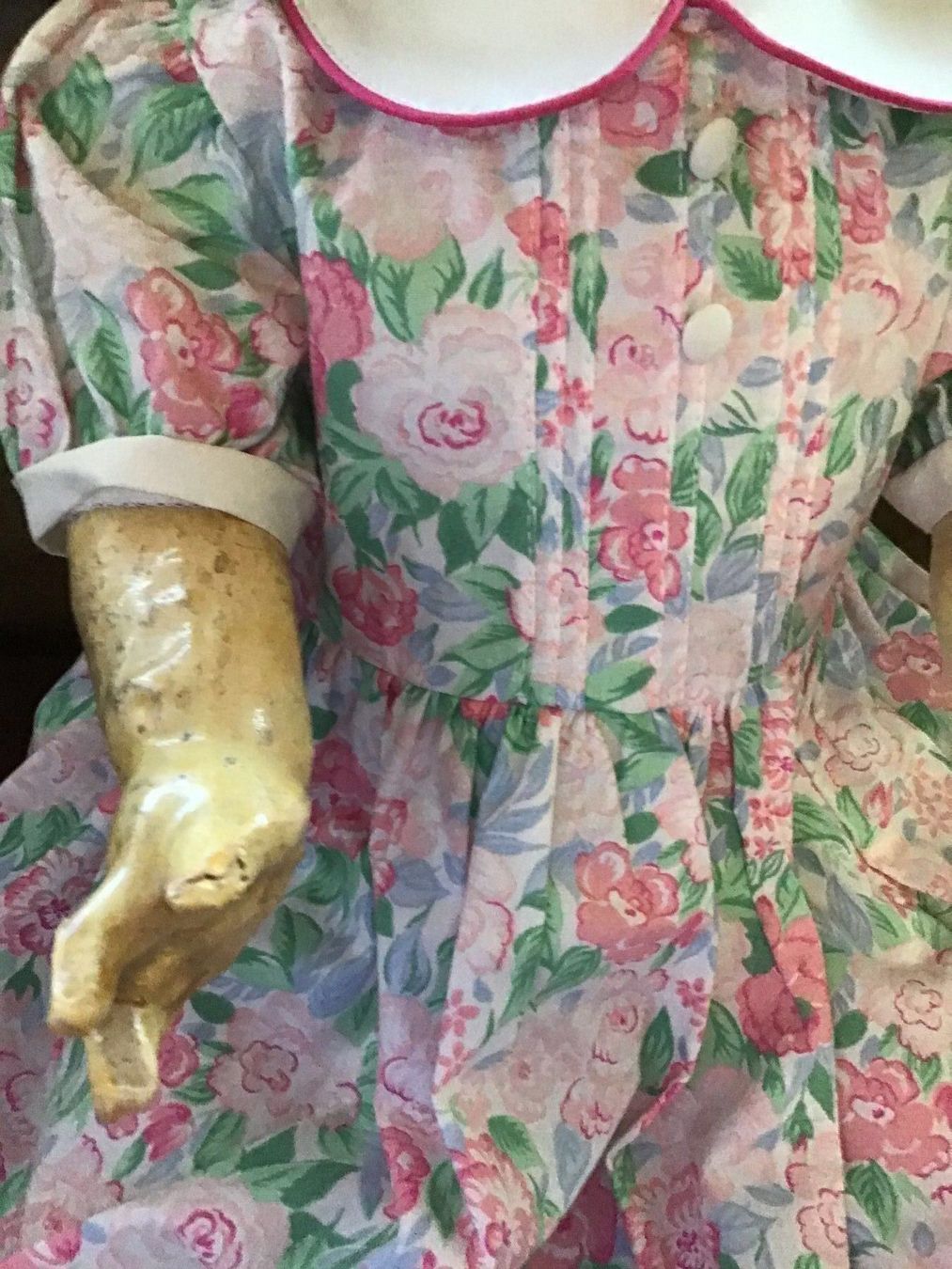 Puppen: Alte Antike Franz.  Pappmaché Puppe – Gebraucht aus St. Gallen von Goldlilly 2