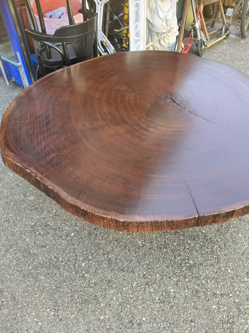 Tavoli: Rund mahagoni holz Tische – Usato da Zwingen venduto da inf_2blh