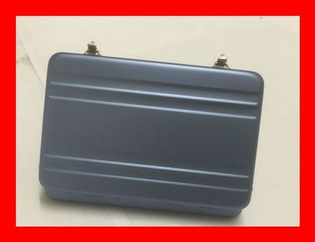 Mini Aktenkoffer f Visitenkarten BLAU Suitcase Business