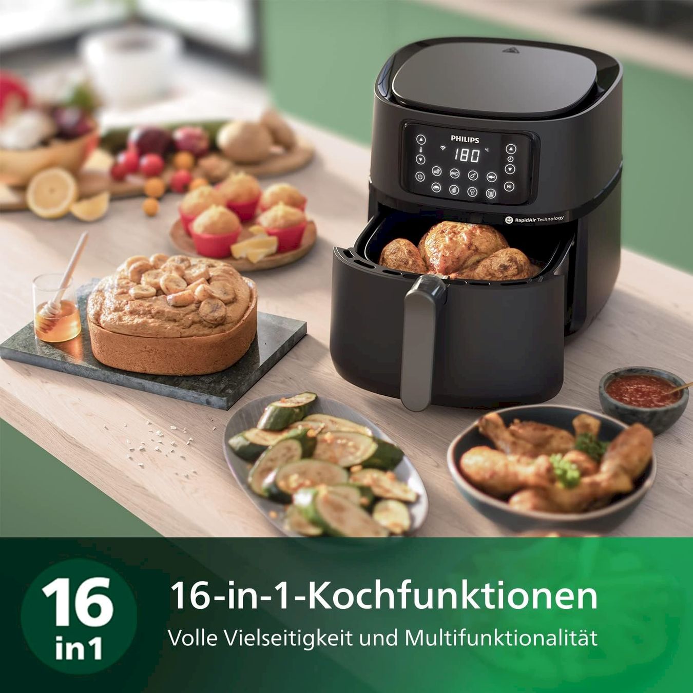 Philips Elettrodomestici da cucina: Philips Airfryer 5000 Serie XXL – Nuovo e nell'imballaggio originale da Bottighofen venduto da zaap 6