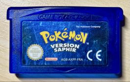 Pokémon version Saphir GBA