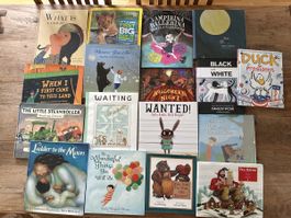 Children's English picture book bundle, 17 hardback books
