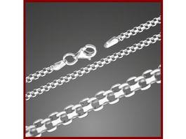 19cm elegantes Bismarck-Armband 2mm Silber 925