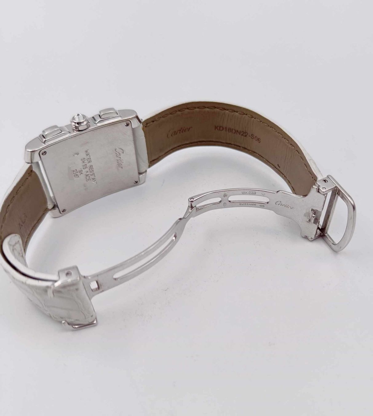 Cartier Uhren: CARTIER TANK FRANCAISE CHRONOFLEX CHRONOGRAPH – Gebraucht aus Luzern von EdiGem 9