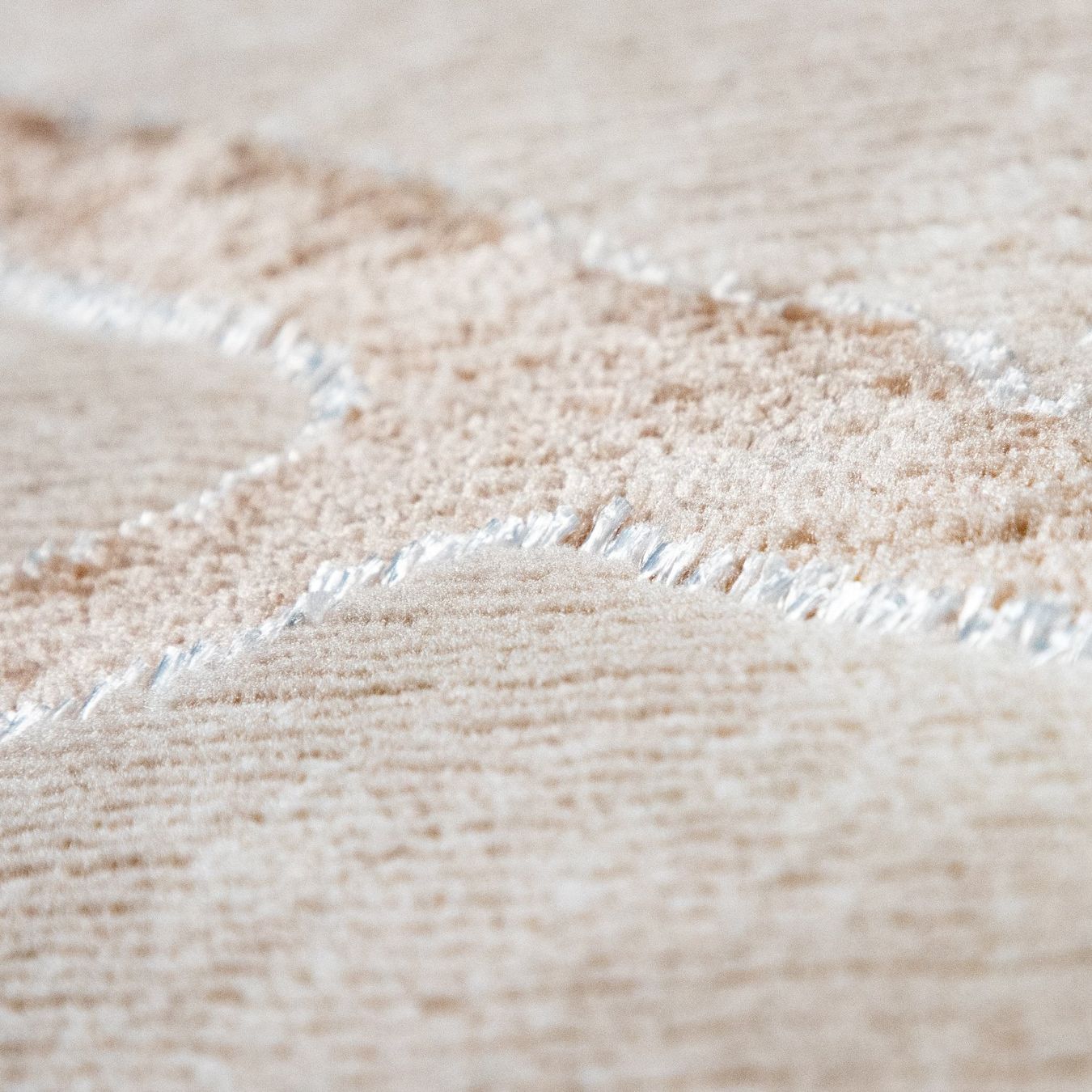 Teppiche: Moderner Teppich Wohnzimmer Cremebeige NEU 160x230 – Neu und originalverpackt aus Bern von MIR-IAM 1