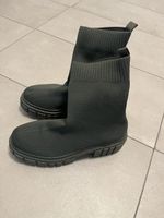 Stiefel / Sockenboots olivgrün Grösse 38