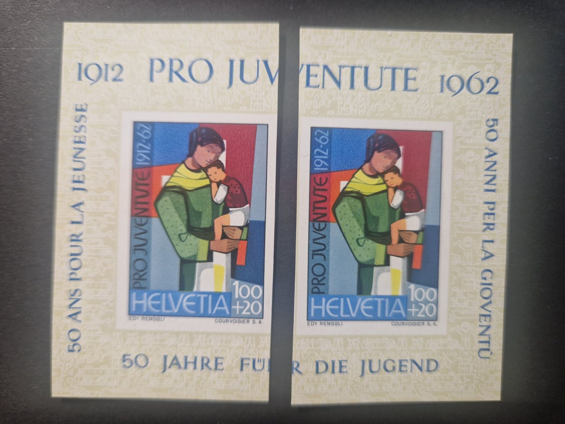 Tutti i francobolli: Pro Juventute  198   2x postfrisch ** – Usato da Bouveret venduto da hckoala