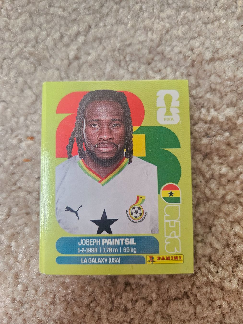 Panini Sammelbilder & Trading cards: Carte Panini WM 2026 – Gebraucht aus Henniez von Tjiminy