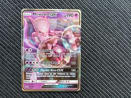Pokemon Mewtwo GX Promo SM196 Englisch Near Mint