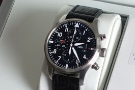 IWC Fliegerchronograph Automatik Faltschliesse, neuwertig