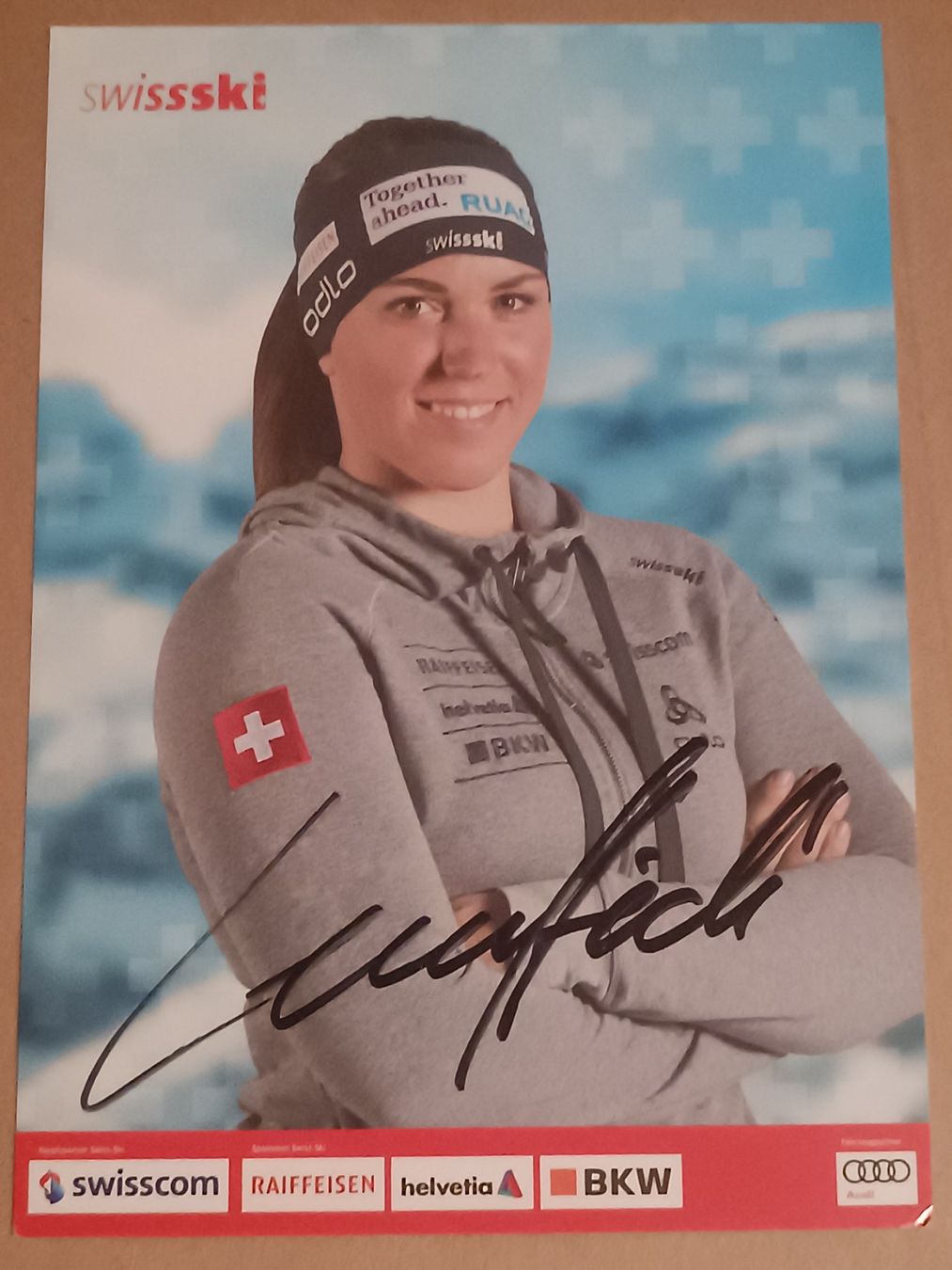 Autografi: Lena Häckli - handsigniert – Usato da Menziken venduto da Autogramme