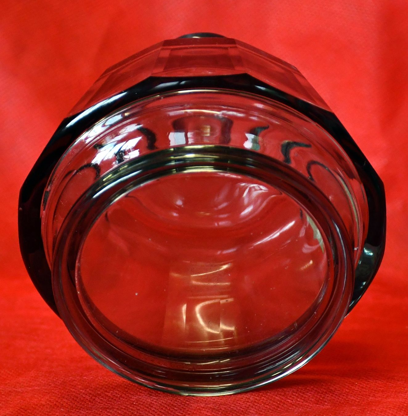 Karaffen: Glas Karaffe 17 cm – Gebraucht aus Rotkreuz von salsanera 1