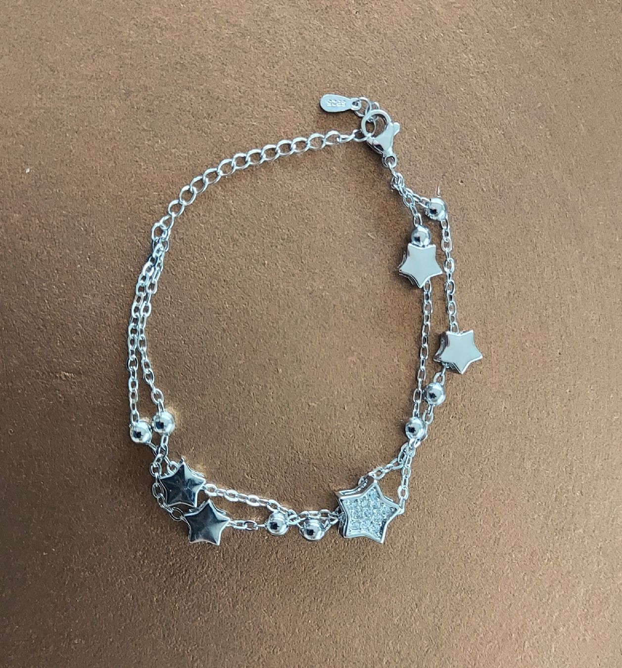 Armbänder & -reifen: Armband versilbert mit Sterne✨ – Neu (gemäss Beschreibung) aus Ettenhausen TG von CH2300 2
