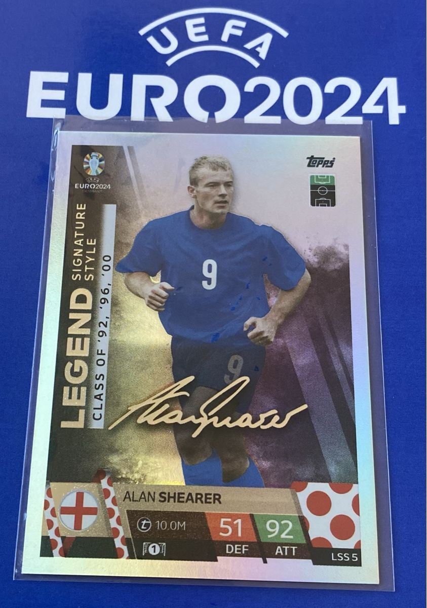 Topps Sammelbilder & Trading cards: Match Attax Alan Shearer Legend – Gebraucht aus Zürich von