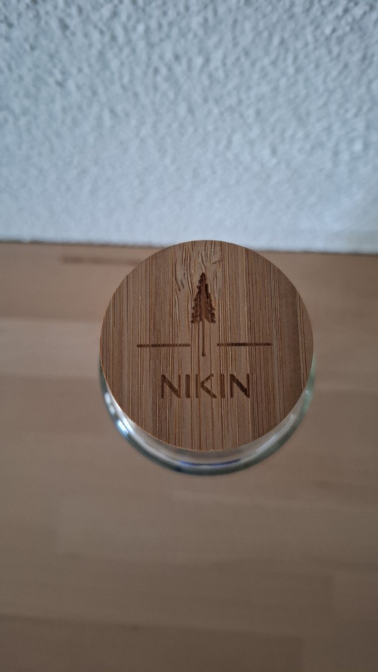 Nikin Gourdes & Thermos: Nikin Glasflasche mit Holzdeckel, neu – Neuf avec emballage d'origine à Emmen par Tigerlady 4