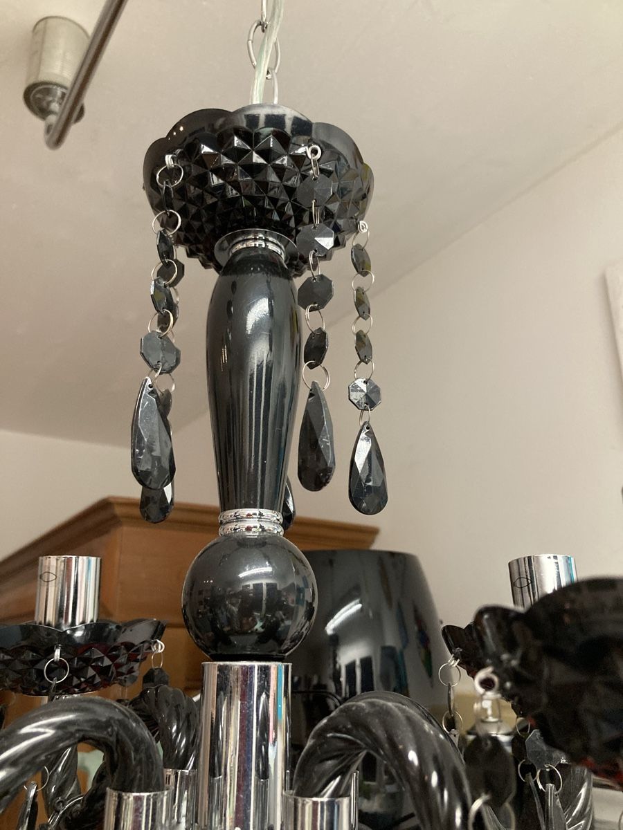 Paralumi: Hänge Lampe schwarz – Usato da Kesswil venduto da Branca-01 5